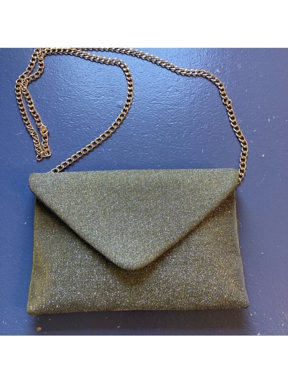A new day Sparkling Metallic Purse,EUC